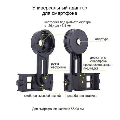 Мікроскоп Optima Explorer 40x-400x + смартфон-адаптер (MB-Exp 01-202A-Smart)