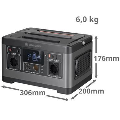 Портативна зарядна станція Bresser Portable Power Station 500 Watt (3810020)