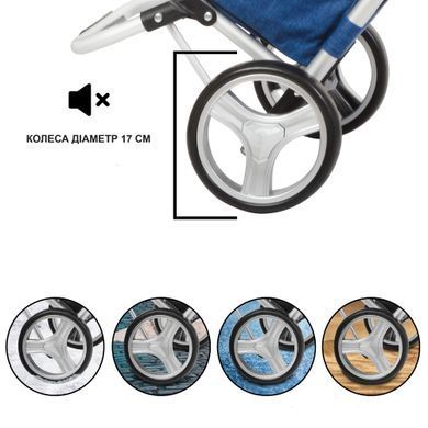 Сумка-візок ShoppingCruiser Foldable Blue (650061) (Special Offer)