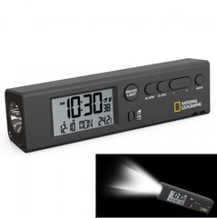 Годинник National Geographic Thermometer Flashlight Black (9060300)