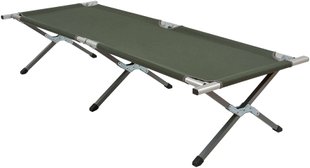 Ліжко розкладне Highlander Aluminium Camp Bed Green (FUR041-GN)