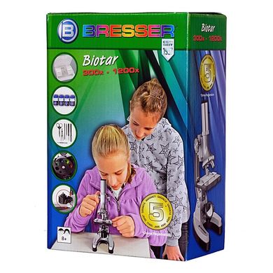 Мікроскоп Bresser Junior Biotar CLS 300x-1200x (8851200)