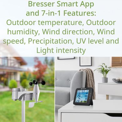 Метеостанція Bresser Smart Home 7-in-1 Weather Center ClimateConnect (7003600CM3000)