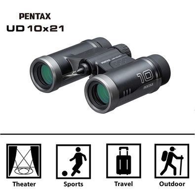 Бінокль Pentax UD 10x21 Black (61816)
