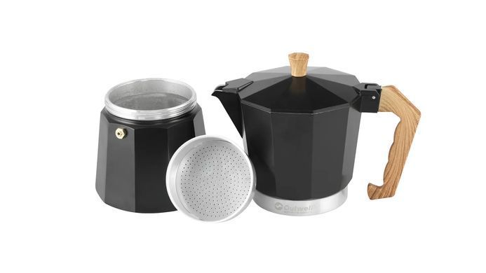 Кавоварка туристична Outwell Brew Espresso Maker XL Black (651342)