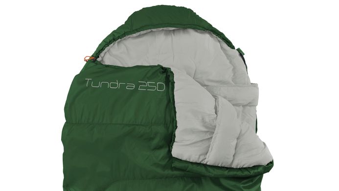 Спальний мішок Easy Camp Tundra 250/-2°C Green Left (240185)