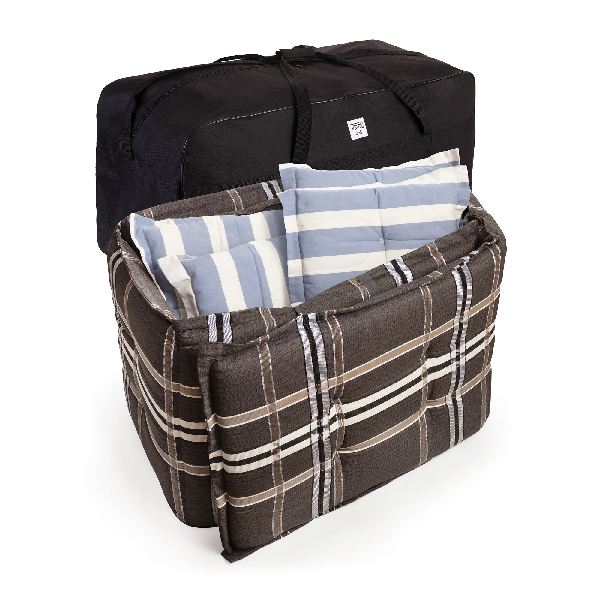 Сумка дорожня TravelZ Bag 235 liter Black (604348) — фото 5