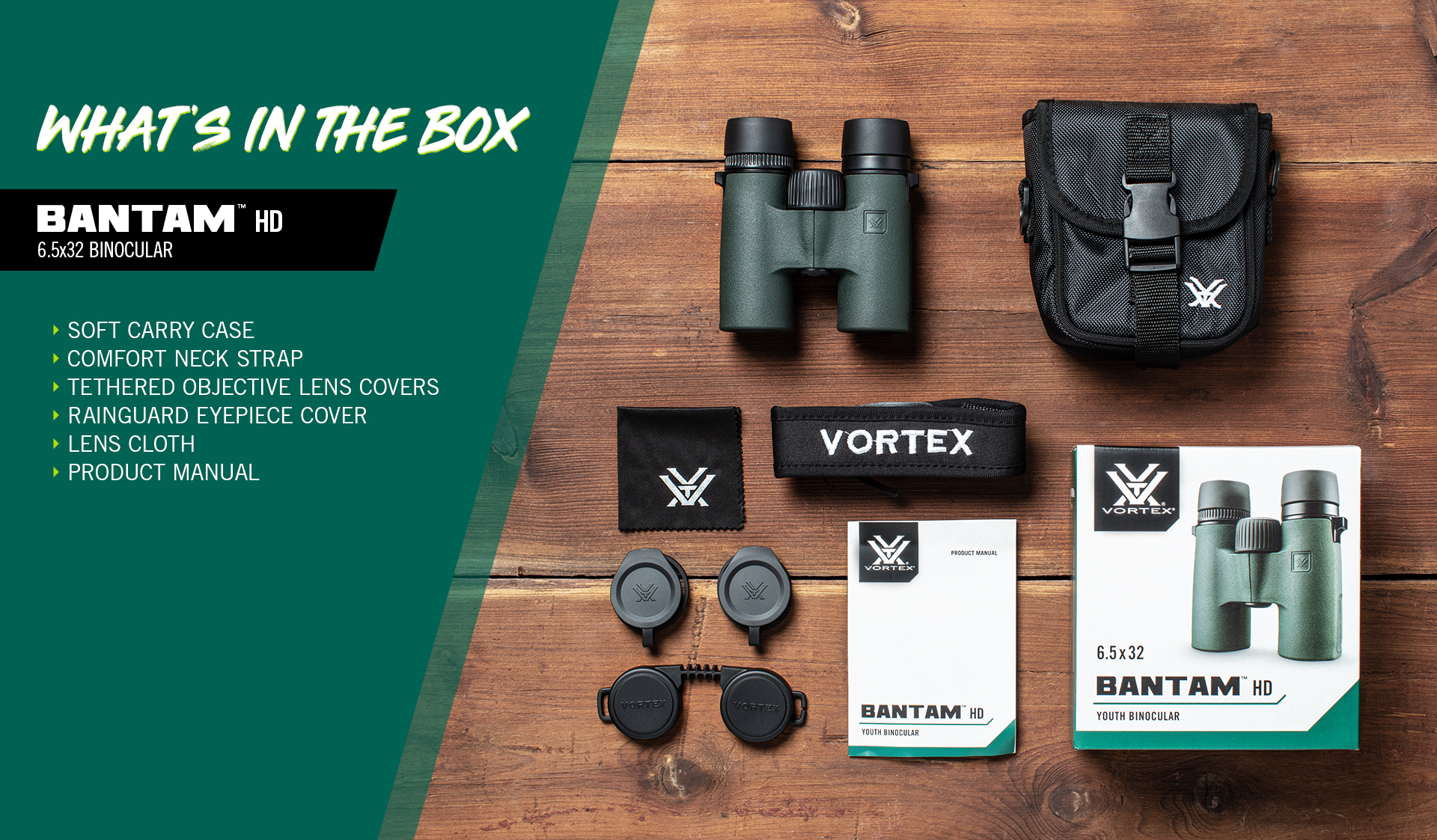 Бинокль Vortex Bantam HD 6.5x32 WP (BTM-6532) — 9