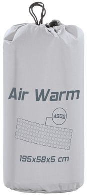 Килимок надувний Ferrino Air Warm Mat Grey (78248OII)