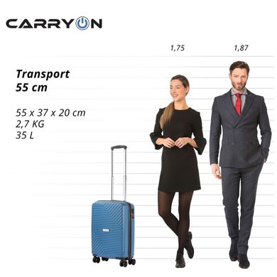 Валіза CarryOn Transport (S) Blue Jeans (502407)