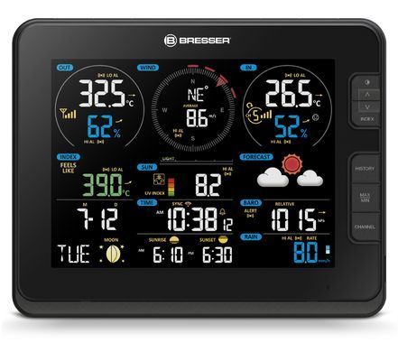Метеостанція Bresser Professional WIFI Weather Centre 7in1 (WSX3001C)