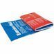 Килимок спортивний Toorx Padded Exercise 181 х 60 х 2,5 см з антиковзною поверхнею Blu/Rosso (MAT-GE)