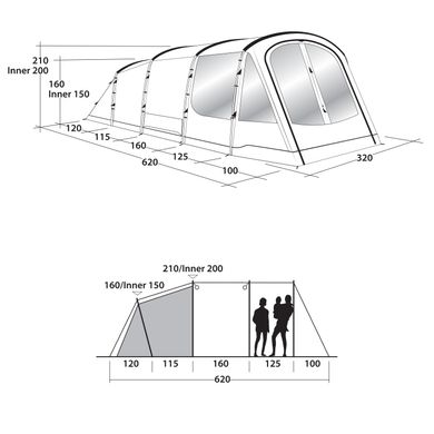 Намет Outwell Tent Collingwood 5 (111064)