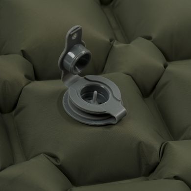Килимок надувний Highlander Nap-Pak Inflatable Sleeping Mat XL 5 cm Olive (AIR073-OG)