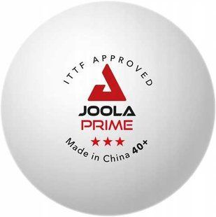 М'ячі для настільного тенісу Joola Prime 40+ White ITTF 6 шт (40031)