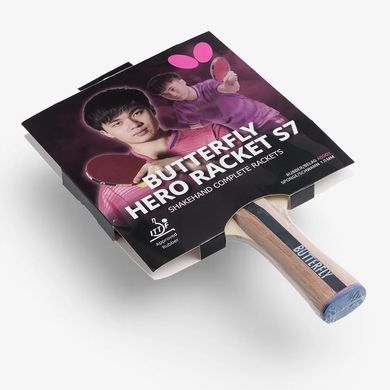Ракетка для настільного тенісу Butterfly HERO Racket S7 Lin Yun-Ju (6251770002)