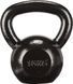 Гиря чавунна Toorx 16 кг з гумовою підставкою Black (KGV-16)
