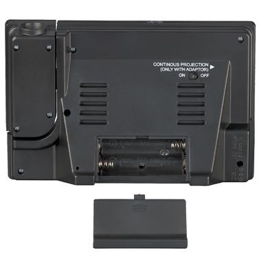 Годинник проекційний Explore Scientific Slim Projection RC Dual Alarm Black (RDP1003CM3LC2)