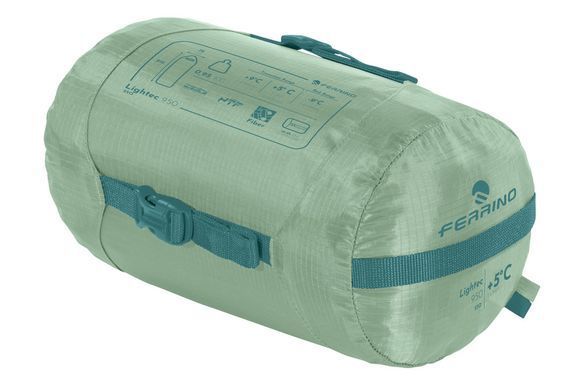 Спальний мішок Ferrino Lightec SSQ 950 +5&deg;C Basil Green Left (86652RVVS)