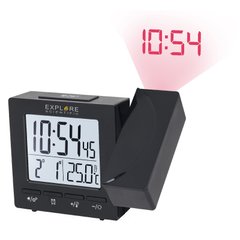 Часы проекционные Explore Scientific Projection RC Alarm Black (RDP1001CM3LC2)