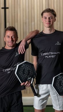 Ракетка для падел тенісу Stiga Racket 18K Cybershape (2202-1701-03)