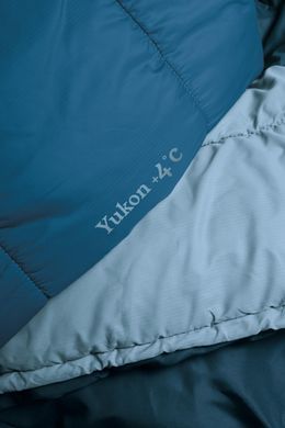 Спальний мішок Ferrino Yukon +4&deg;C Blue-Grey Left (86380RBGSX)