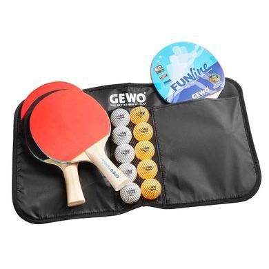 Набір для настільного тенісу Gewo Fun Time 4 Bats 10 Balls (96980000)