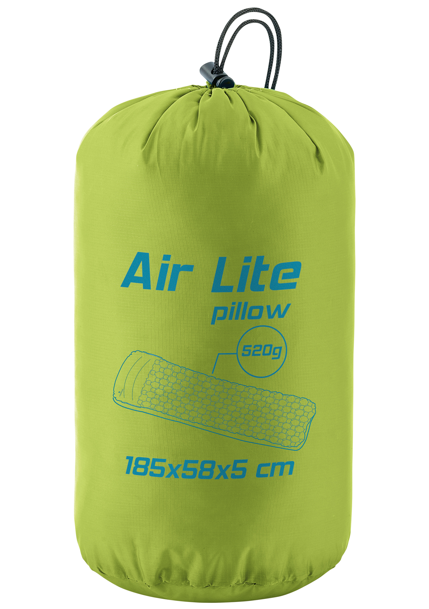 Килимок надувний Ferrino Air Lite Pillow Mat Green (78247NVV) — фото 2