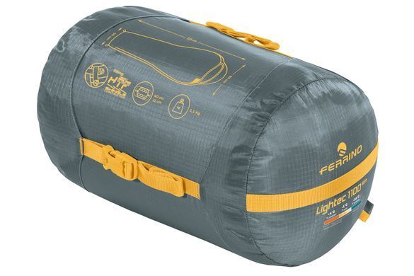 Спальний мішок Ferrino Lightec SM 1100 -3&deg;C Green (86650QVV)