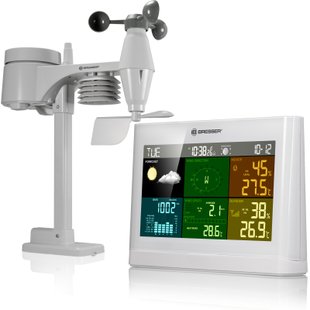 Метеостанція Bresser 5-in-1 Comfort Weather Center White (7002550GYE000)