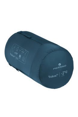 Спальний мішок Ferrino Yukon Square +7&deg;C Blue-Grey Right (86381RBGDX)