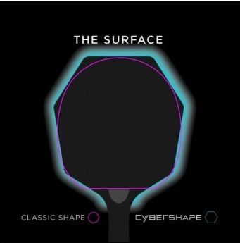 Ракетка для настільного тенісу Stiga Cybershape Hobby FL (1216-0106-35)