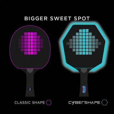 Ракетка для настільного тенісу Stiga Cybershape Hobby FL (1216-0106-35)