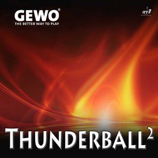 Накладка для ракетки Gewo Thunderball&sup2; 2.1 red (4814300021)