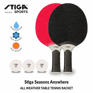 Набір для настільного тенісу Stiga Seasons Anywhere 2 Bats 3 Balls (1210-0122-01-2)