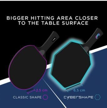 Набір для настільного тенісу Stiga Sonic V2 Cybershape 2 Bats 3 Balls (1210-1206-35)