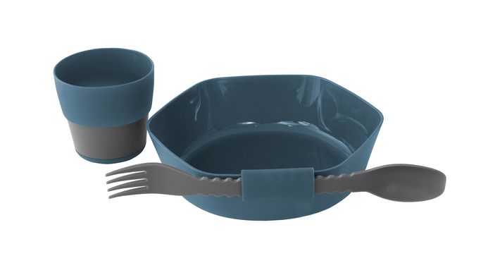 Набір туристичного посуду Robens Leaf Meal Kit Ocean Blue (690277)